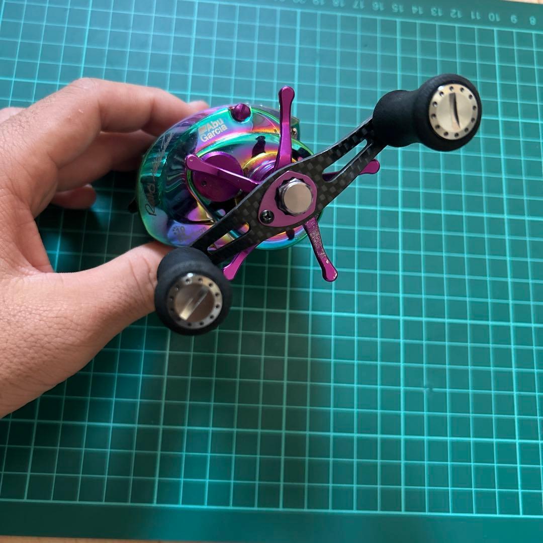 アブガルシア　レボオーロラ　ktfスプール　zpiペンタグラムスタードラグ付き