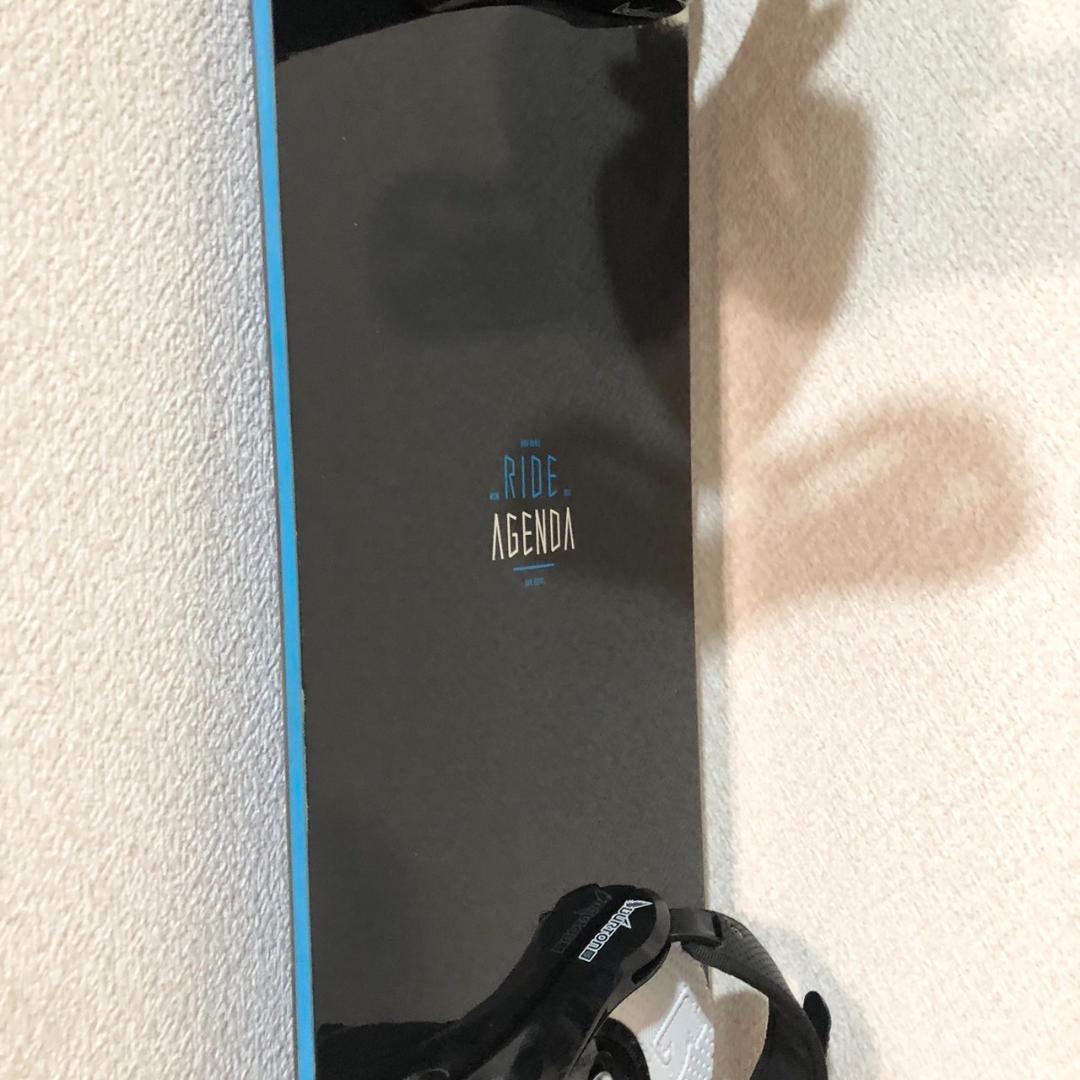 最終値下げ ③スノボ2点セット RIDE AGENDA 156cm × バートン