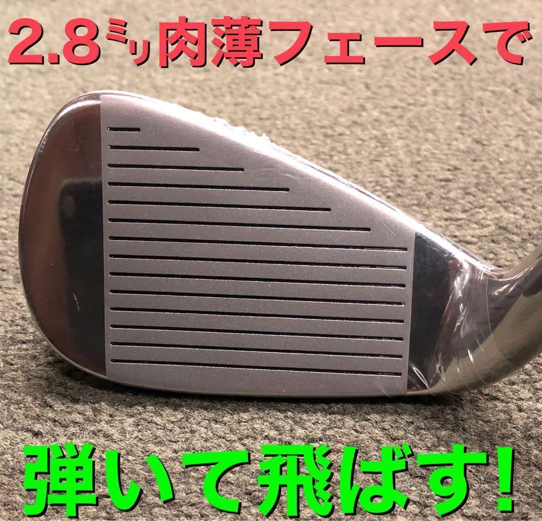 ★6本セット★ ダイナゴルフ ダイナミクス 激安・激飛び アイアン スチール仕様