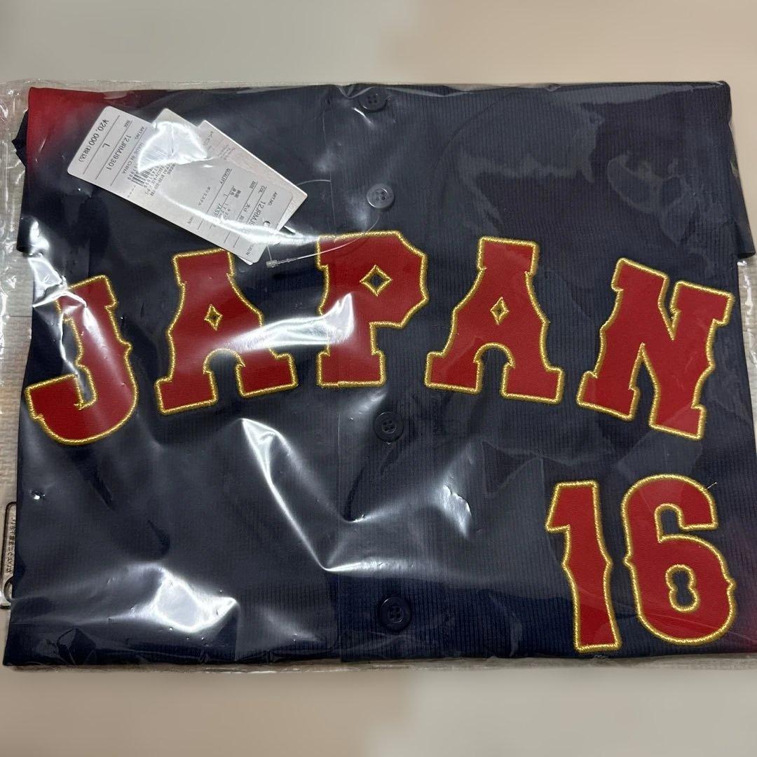 大谷翔平　WBC2026 侍ジャパンレプリカユニフォーム　Lサイズ　ビジター