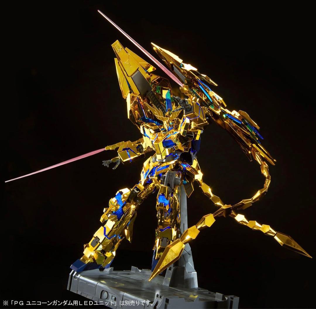 PG ユニコーンガンダム３号機 フェネクス ナラティブVer. LEDユニット