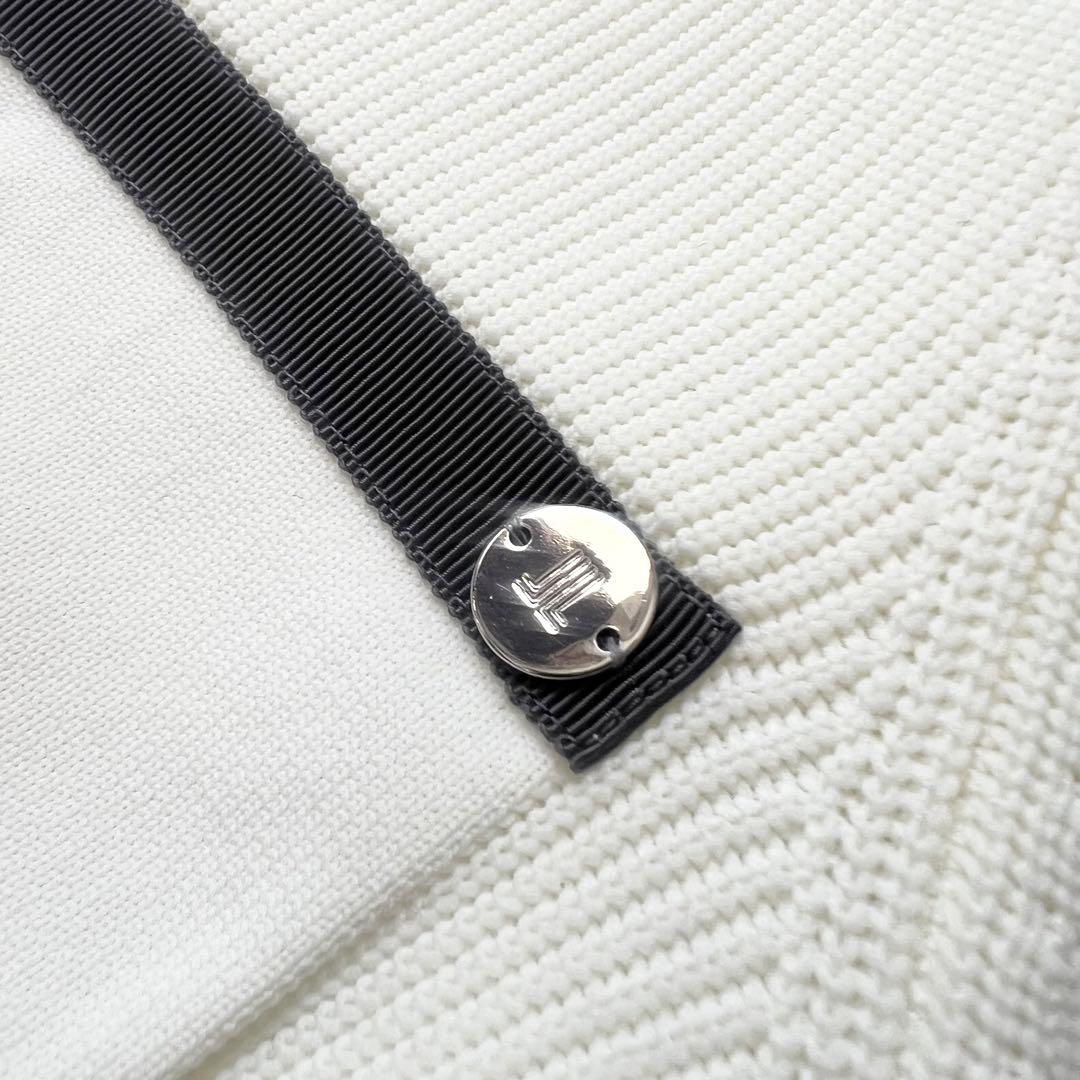 LANVIN SPORT ランバンスポール　切り替え　ニット　ナイロン　セーター