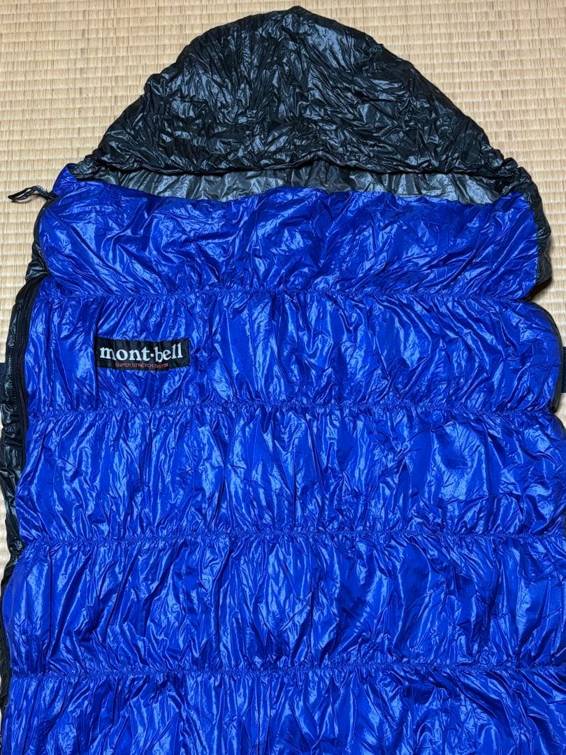 モンベル mont-bell ダウンハガー #4 寝袋 シュラフ ストレッチ