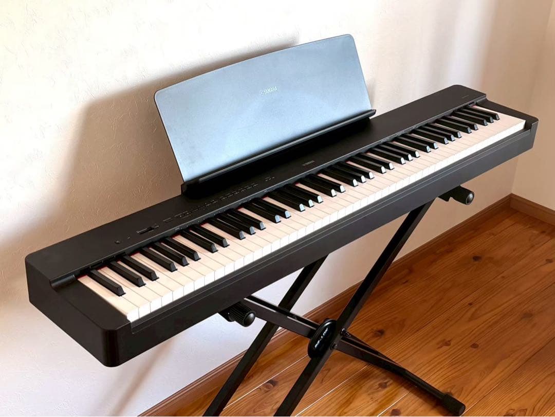 ヤマハ　P-225B 電子ピアノ&スタンドKS120B◆美品です！