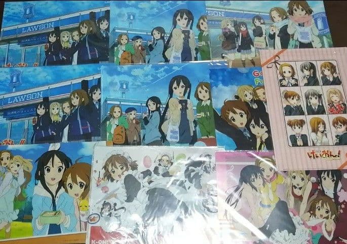 けいおん！　キャラクター集合＆特典等クリアファイル　47枚セット