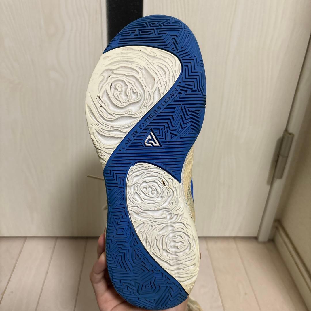シューズ(男性用) Nike Zoom Freak 1 Light Cream/Blue 26.5