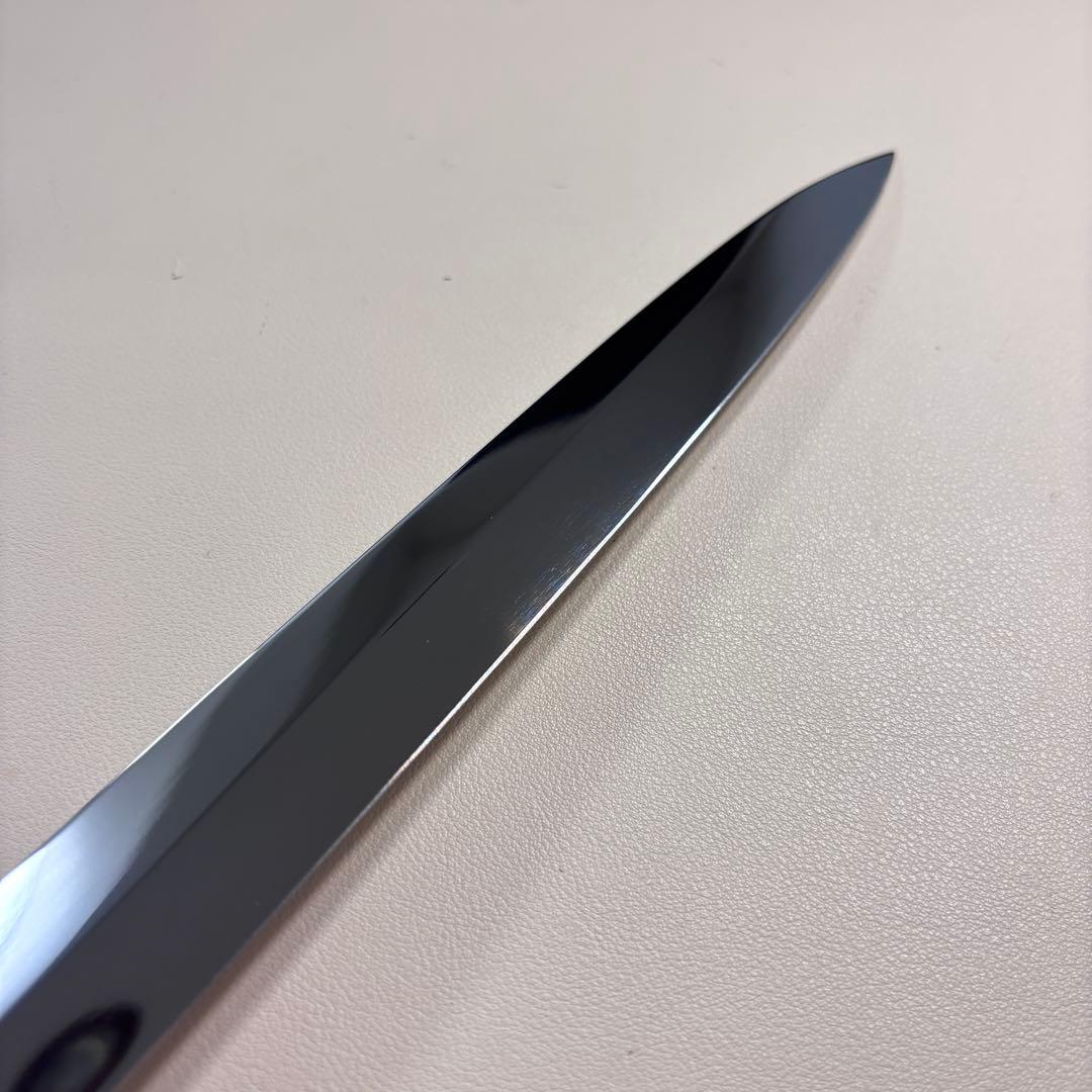 270mm 柳刃包丁 鏡面　黒檀八角柄 刺身包丁 「全鋼」 'ᐁ