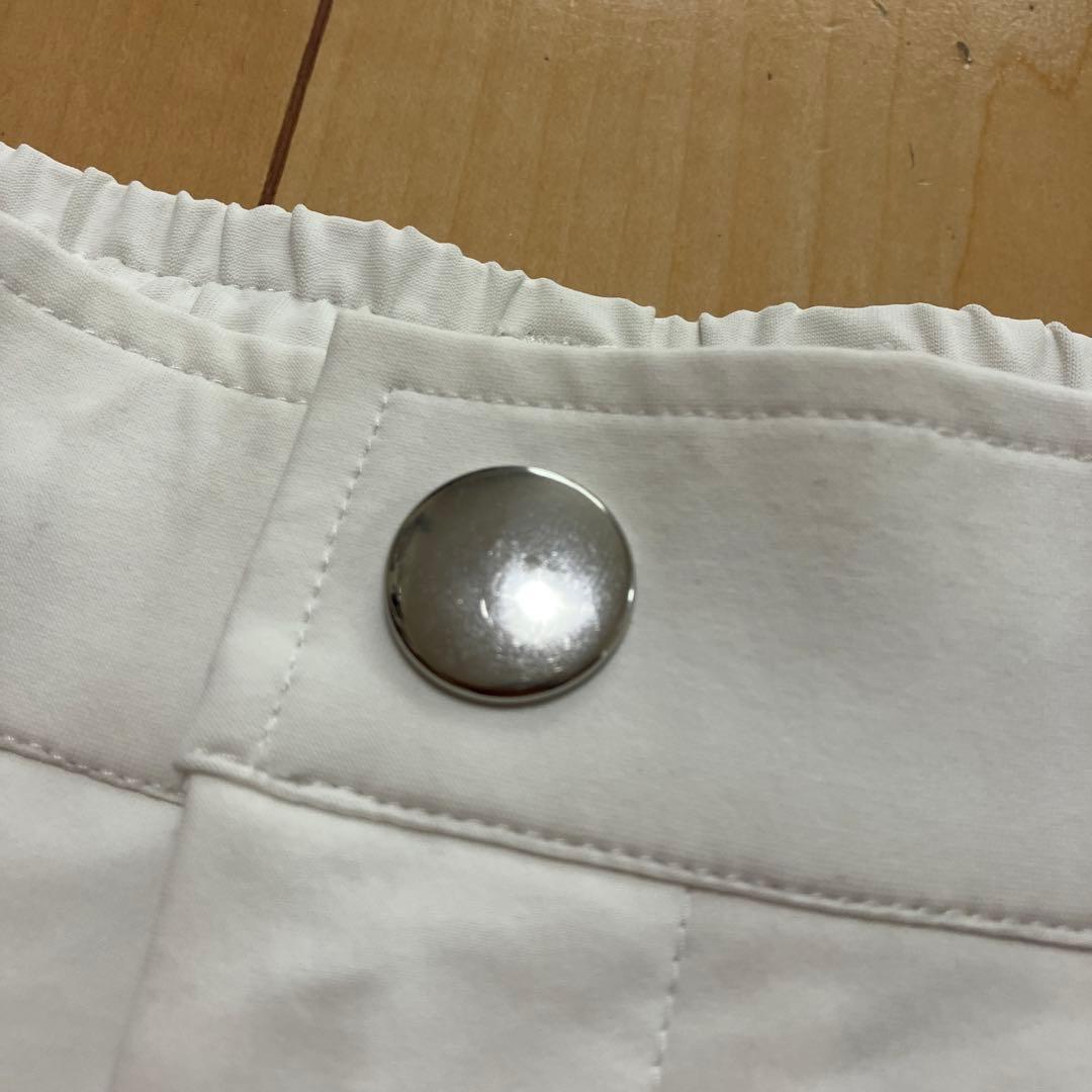DECEMBERMAY ディセンバーメイ　ストレッチパンツ　ホワイト　Mサイズ