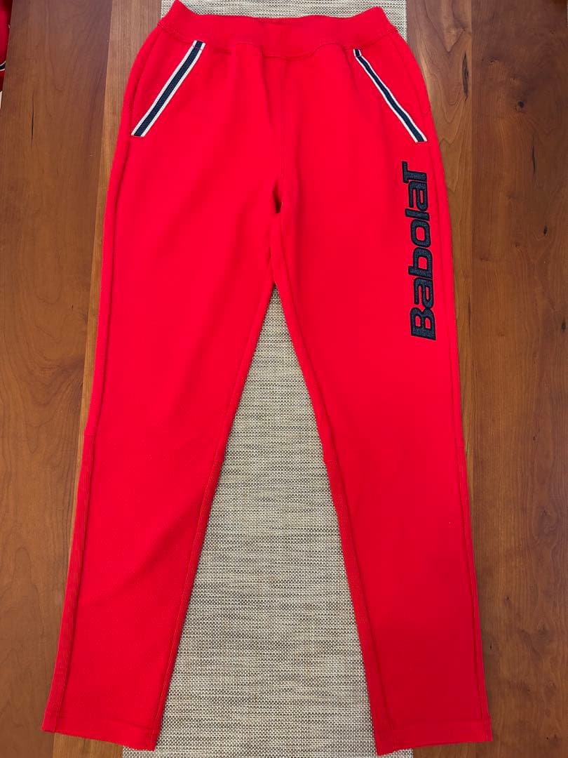Babolat 赤 フード付きジャケット パンツ スカート セット