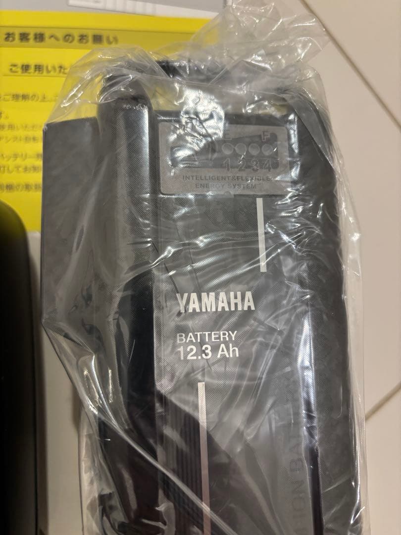 (新品)ヤマハ 12.3Ah リチウムイオンバッテリー 充電器セット