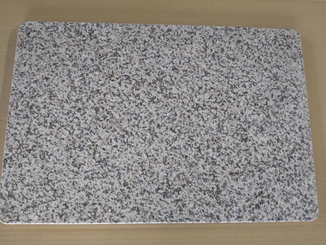 高級 天然桜御影石 業務用のし台◆597×397×18◆　製菓台・めん台　大特価