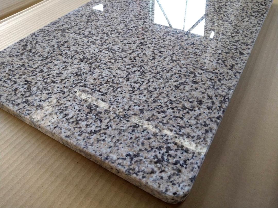 高級 天然桜御影石 業務用のし台◆597×397×18◆　製菓台・めん台　大特価