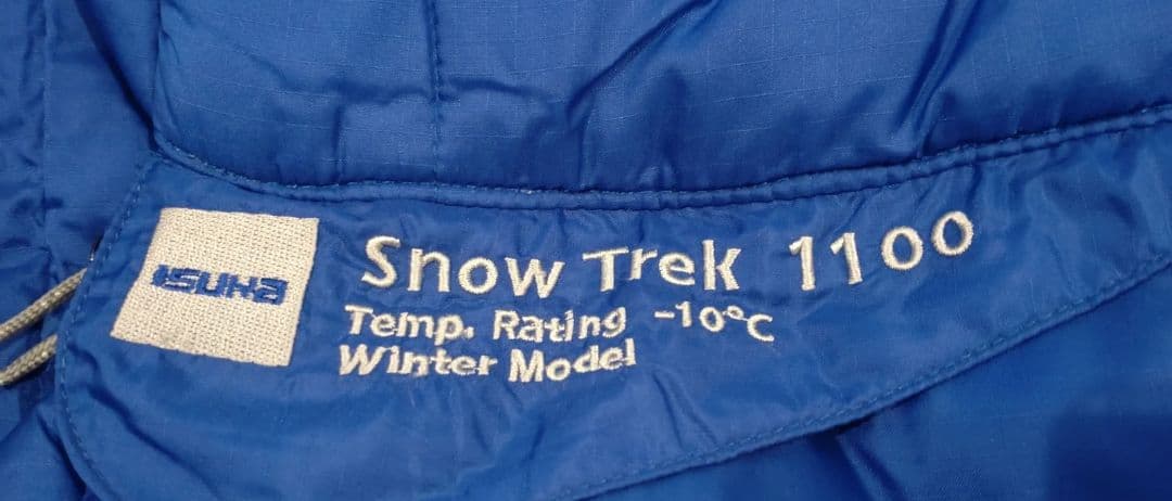 【冬キャンプ】ISUKA  Trek 1100 化繊シュラフ -10℃