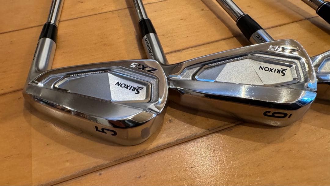 【美品】Srixon ZXi5 アイアン 6本(5~PW) modus115 S