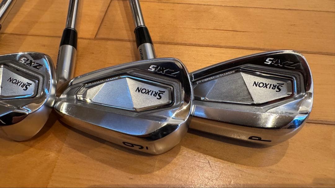 【美品】Srixon ZXi5 アイアン 6本(5~PW) modus115 S