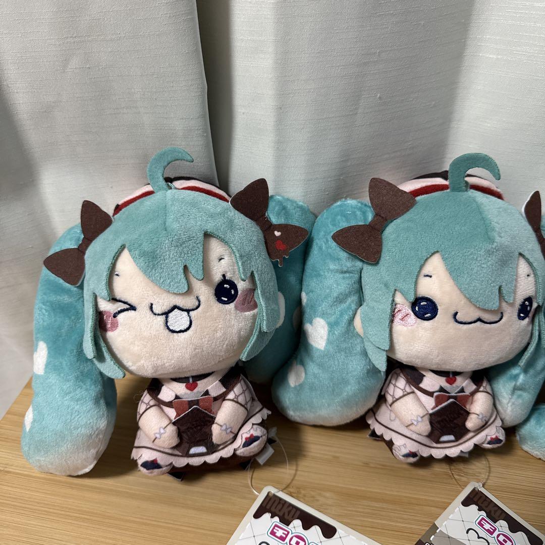 初音ミク×チロルチョコ もちぴこぬいぐるみ ーミルクver.ー　全3種