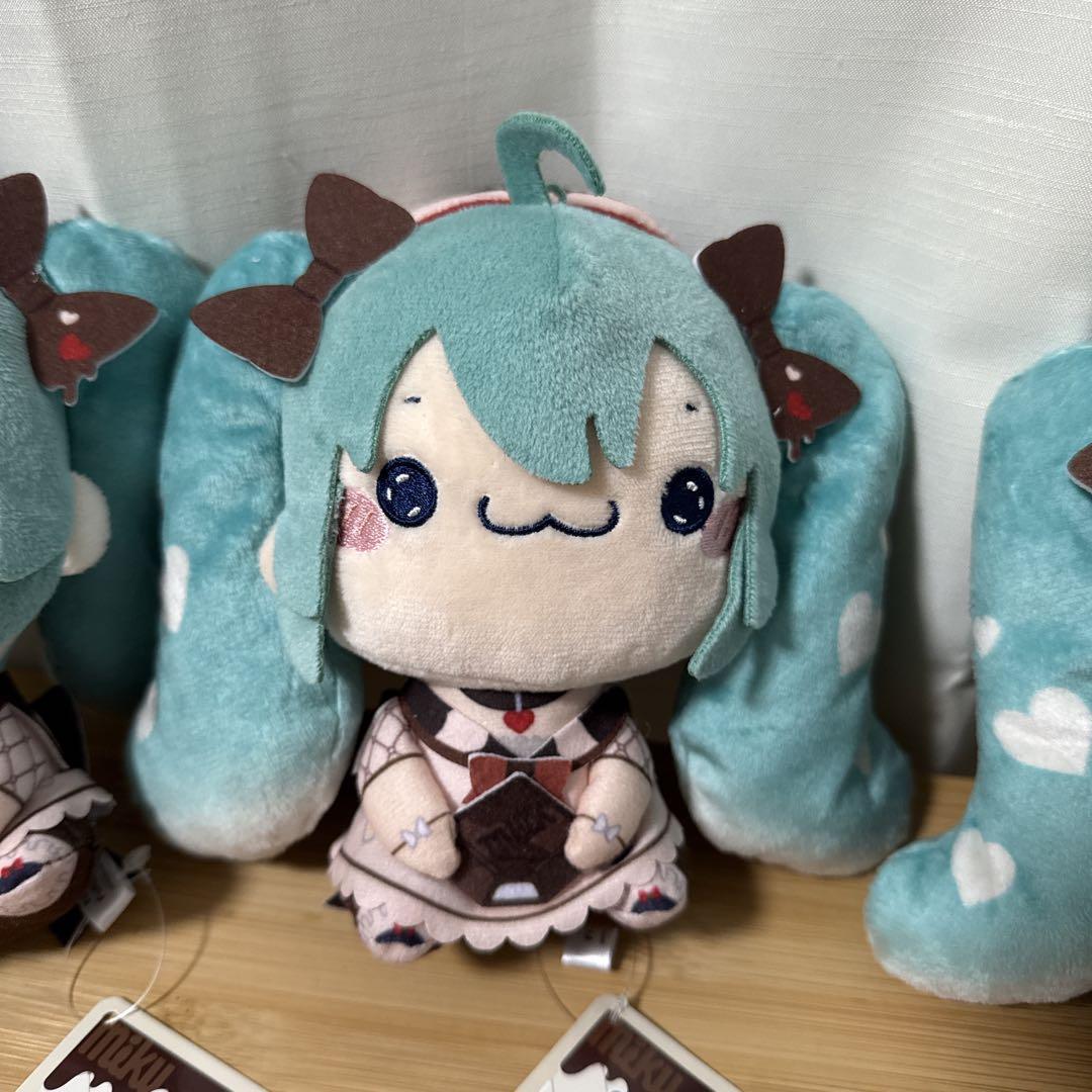 初音ミク×チロルチョコ もちぴこぬいぐるみ ーミルクver.ー　全3種