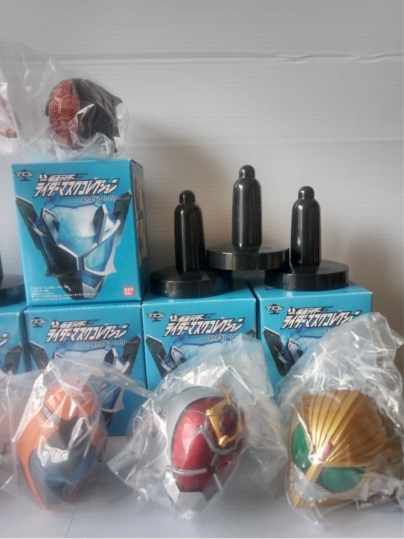 仮面ライダーマスクコレクション　6種類　未開封　and