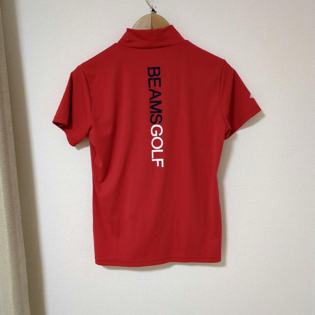 ★美品★BEAMS　GOLF　スポーツロゴ　モックネック　サイズ　L