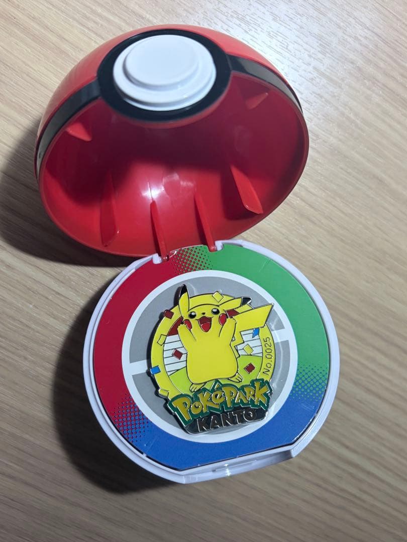 ポケモン ポケパークカントー ピンバッジ ピンズ ピカチュウ No.0025