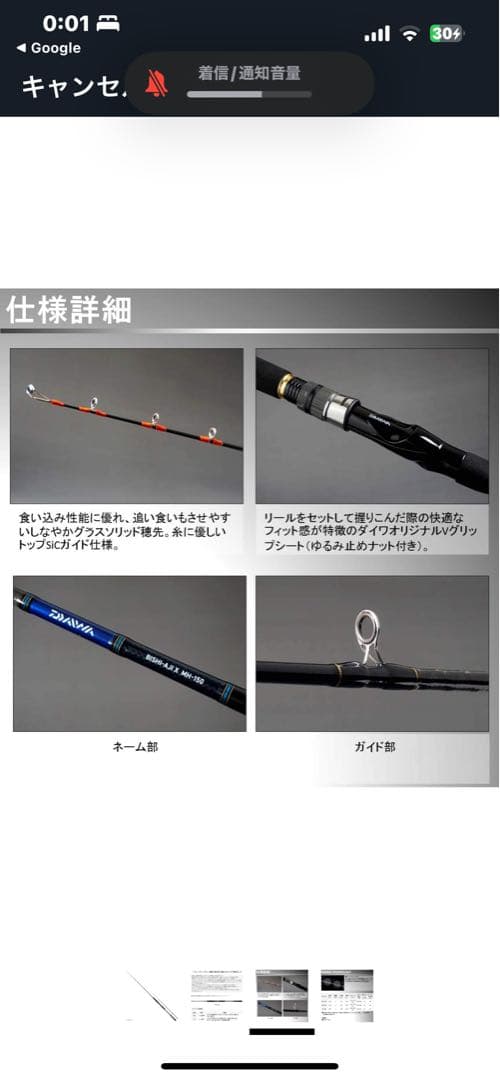ダイワ　ビシアジX MH-170 中古美品