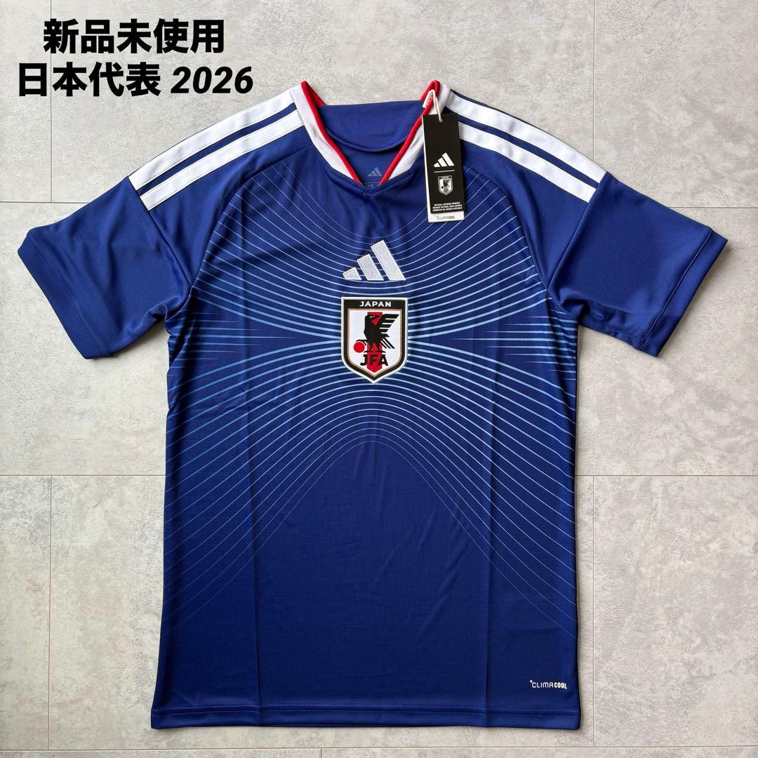 新品未使用 タグ付き サッカー日本代表 2026 ユニフォーム Mサイズ