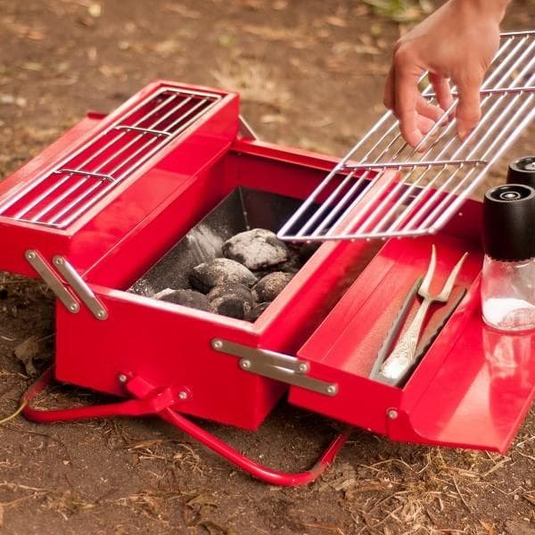 【未使用】 SUCK UK　バーベキューコンロ ツールボックス BBQ 【A】