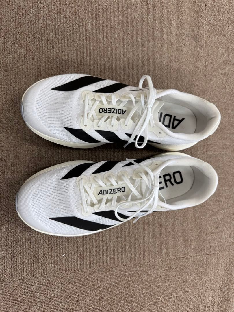 adizero Evo SL M ホワイト/ブラック　27.5cm