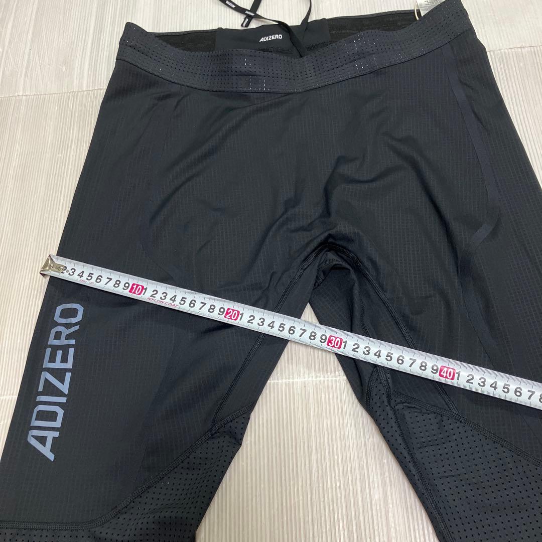 送料無料 新品adidas ADIZERO ランニング ロングレギンス 3XL