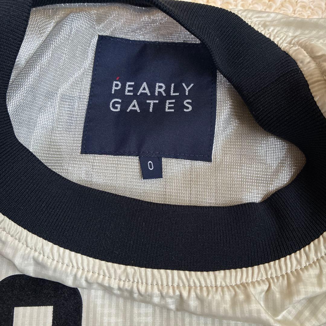 PEARLY GATES 長袖ジャケット 89 スニード　裏起毛　オフホワイト