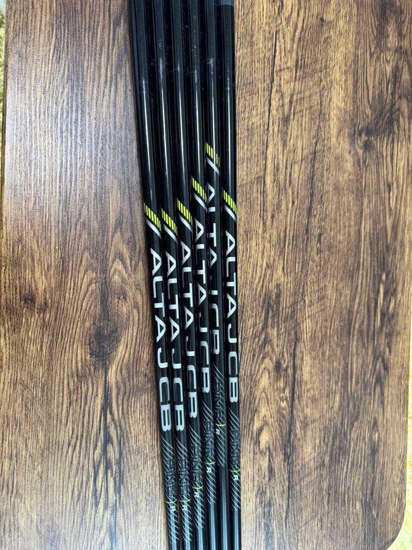 ALTA JCB カーボンシャフト 6本セット