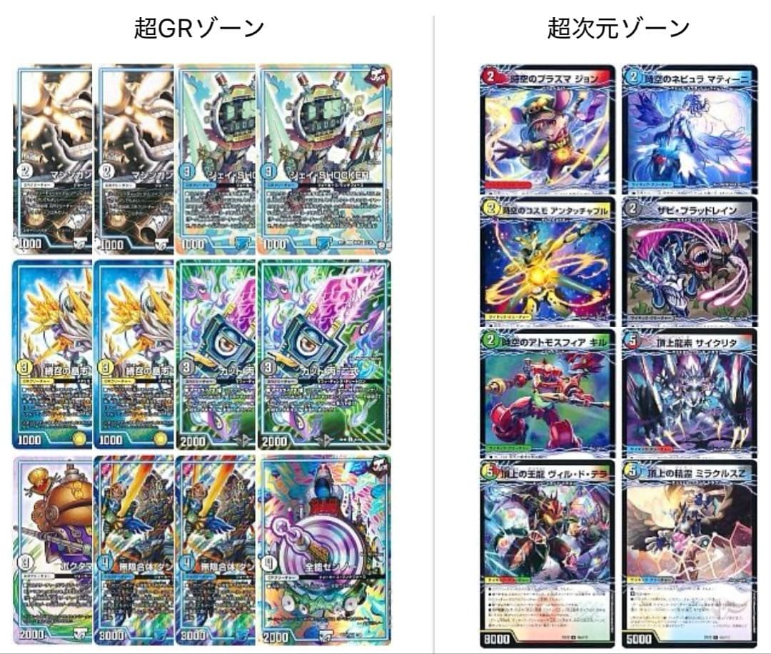 ハザード退化 デッキ 超次元GR付き