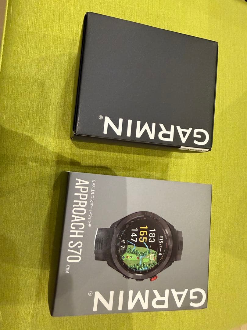 ガーミン アプローチ S70 GARMIN ゴルフ スマートウォッチ 動作確認済
