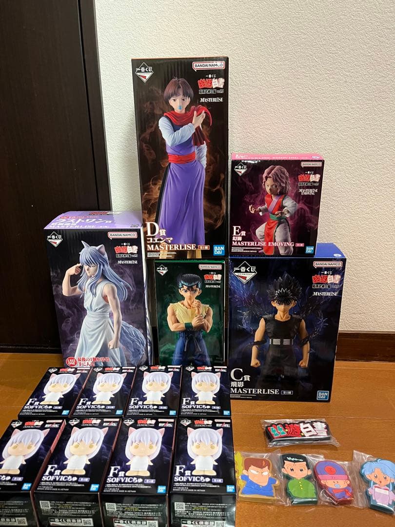 一番くじ 幽遊白書暗黒武術会編vol.3 A賞C賞D賞E賞ラストワン賞