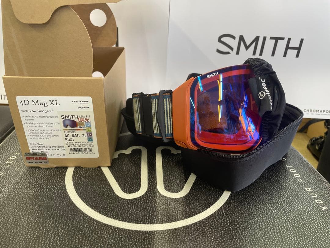 SMITH 4D MAG XL RUST 24-25モデル【国内正規品】