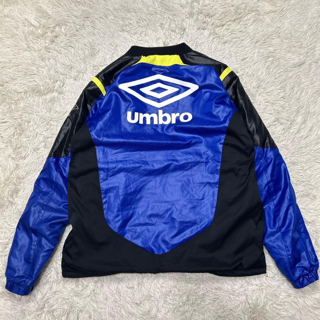 UMBRO アンブロ　刺繍ロゴ　ナイロンジャケット　パンツ　セットアップ　ピステ