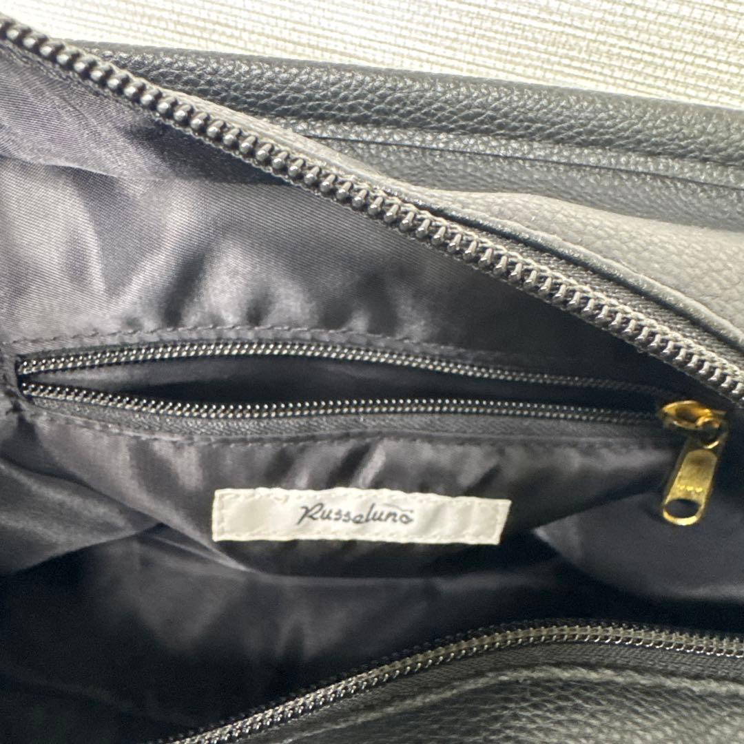 【美品】Russeluno 　カートバッグ　ブラック　バッグ　LUCHA