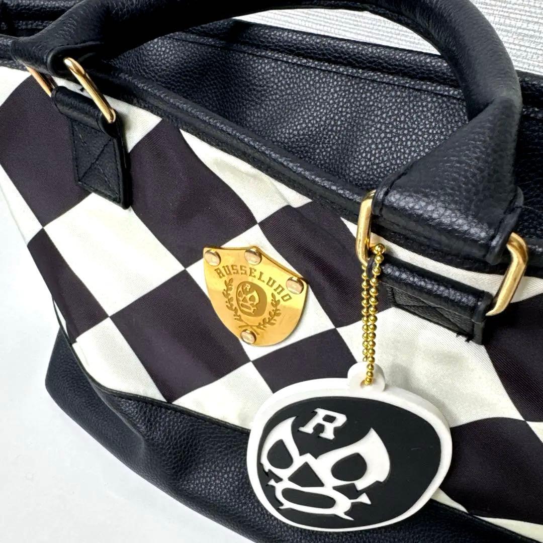 【美品】Russeluno 　カートバッグ　ブラック　バッグ　LUCHA