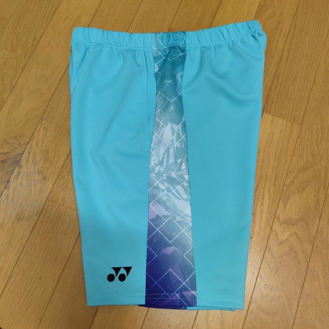 【美品】ヨネックス　メンズニットハーフパンツ　ゲームパンツ