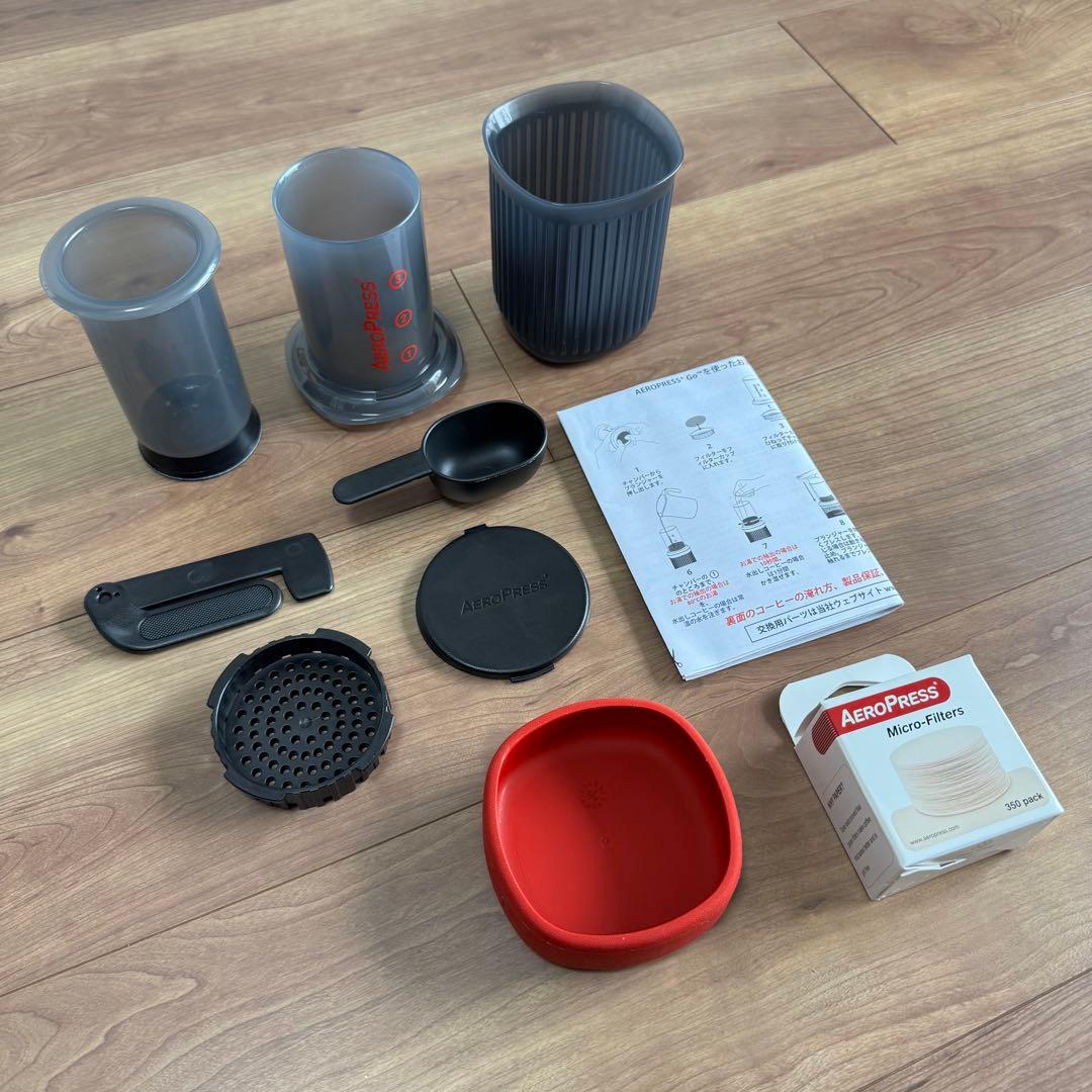 【未使用】AeroPress Go エアロプレスゴー ペーパーフィルター350枚