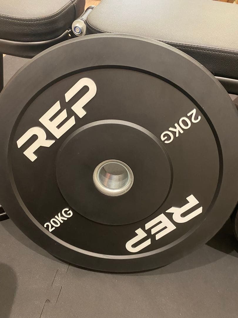 ［ハ-コ］REP 20KG ダンベルプレート 1枚　①