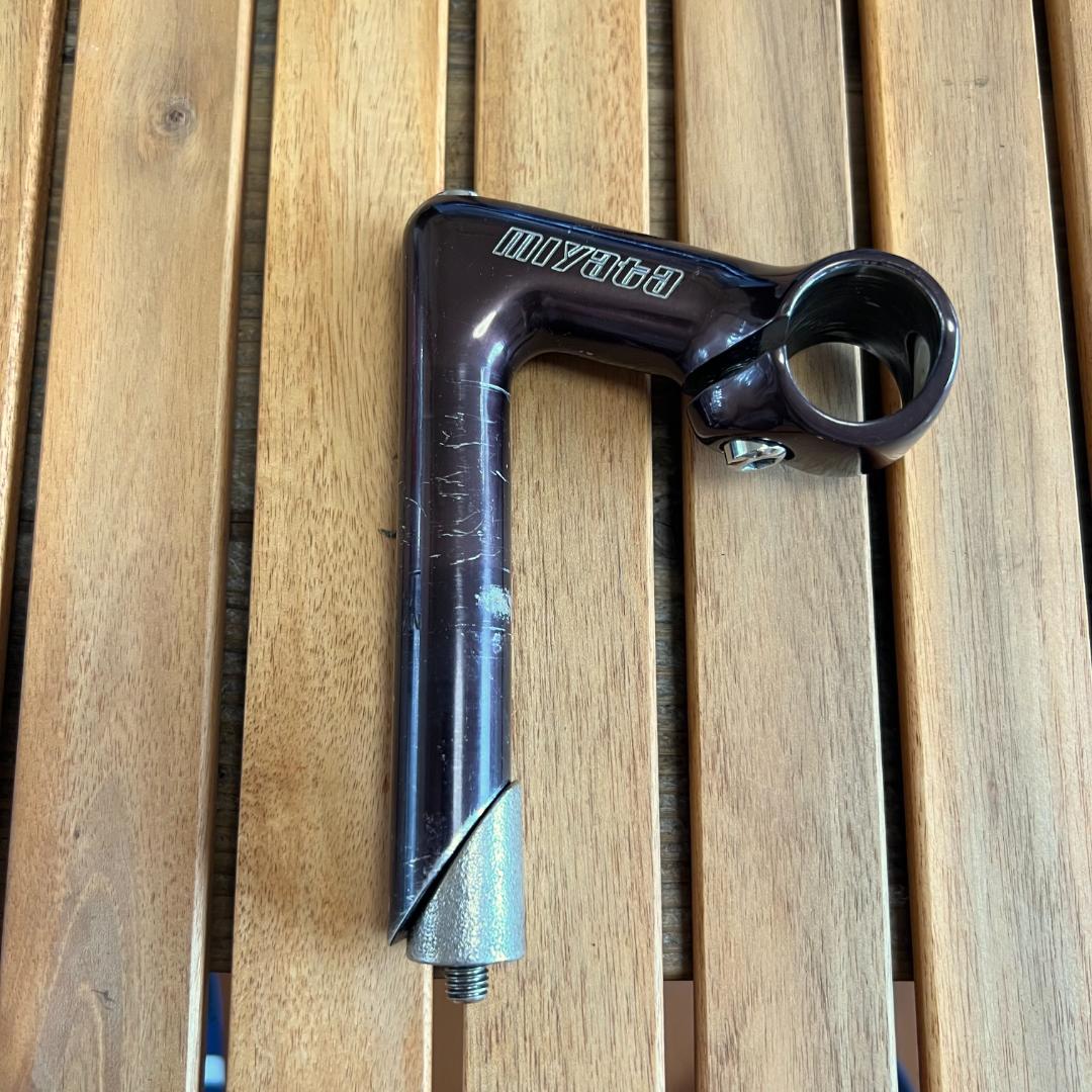 NITTO製 MIYATA刻印入り ミヤタ ステム 80mm