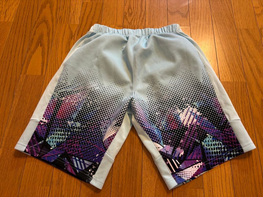 超美品ヨネックスTシャツ&パンツ2点セット水色YONEXサイズMテニスバド