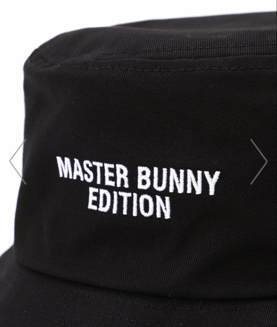 マスターバニー ツイルハット (UNISEX) ブラック 新品タグ付き