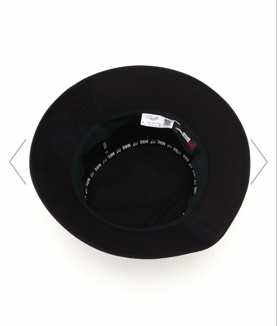 マスターバニー ツイルハット (UNISEX) ブラック 新品タグ付き