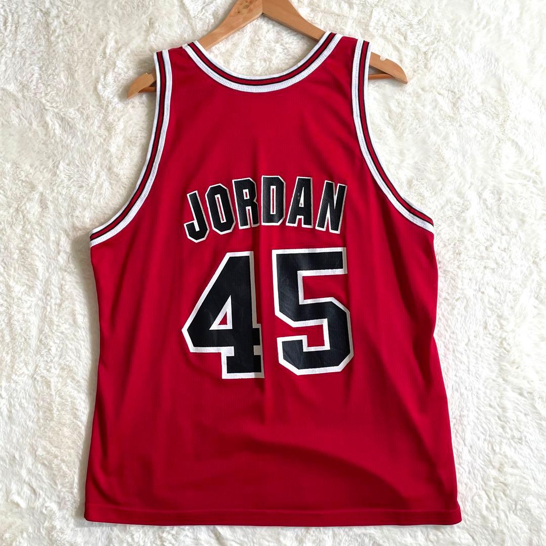 ジョーダン　レアナンバー　＃45　90s　USA製　NBA　ゲームシャツ　ブルズ