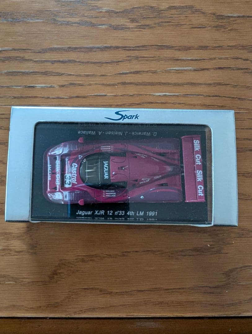 Spark Jaguar XJR-12 #33 1991 ルマン ミニカー