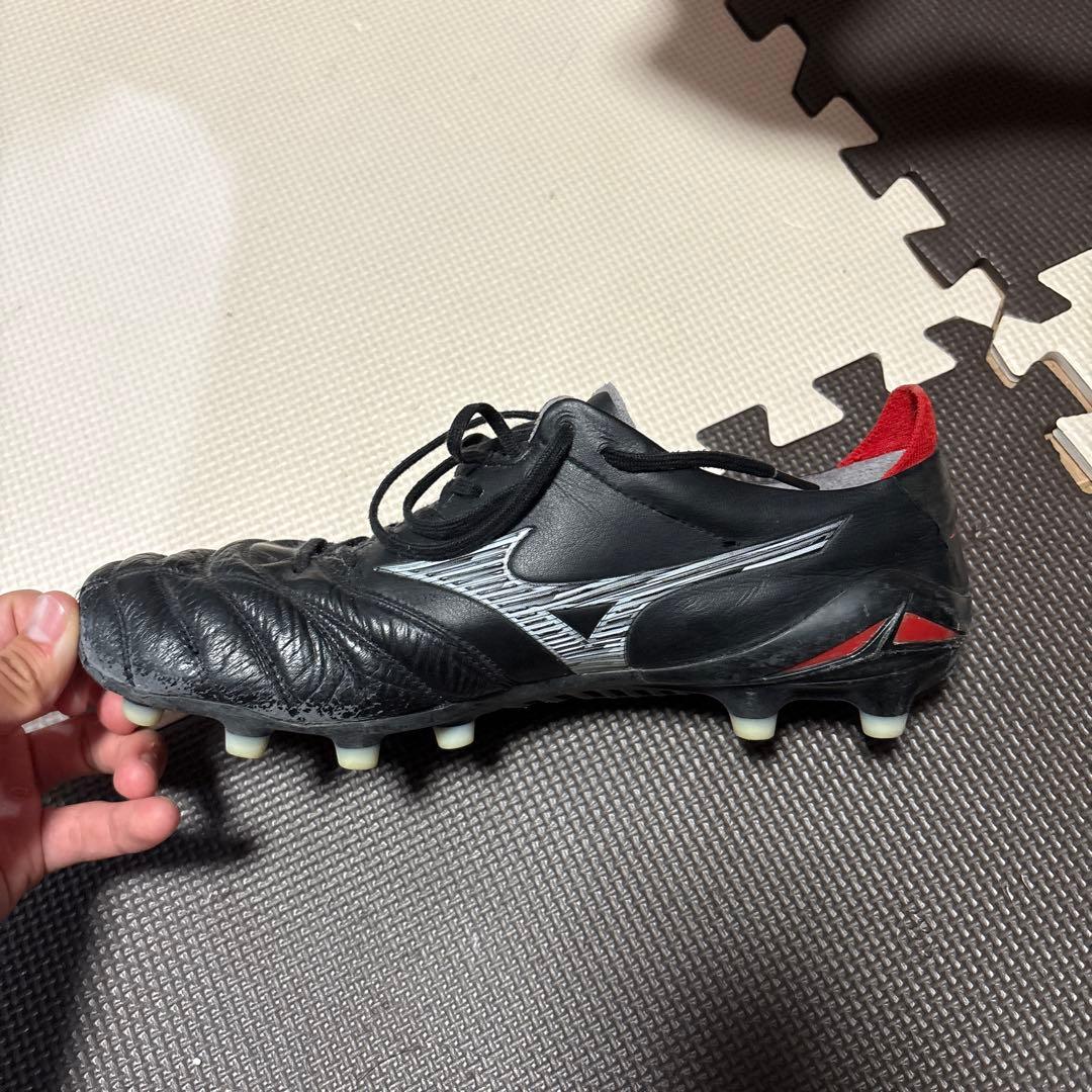 Mizuno モレリア4サッカーシューズ スパイク 黒