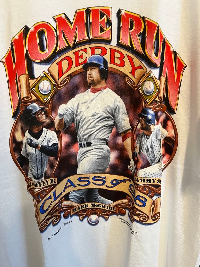90s MLB サミーソーサ マークマグワイア 半袖Tシャツ