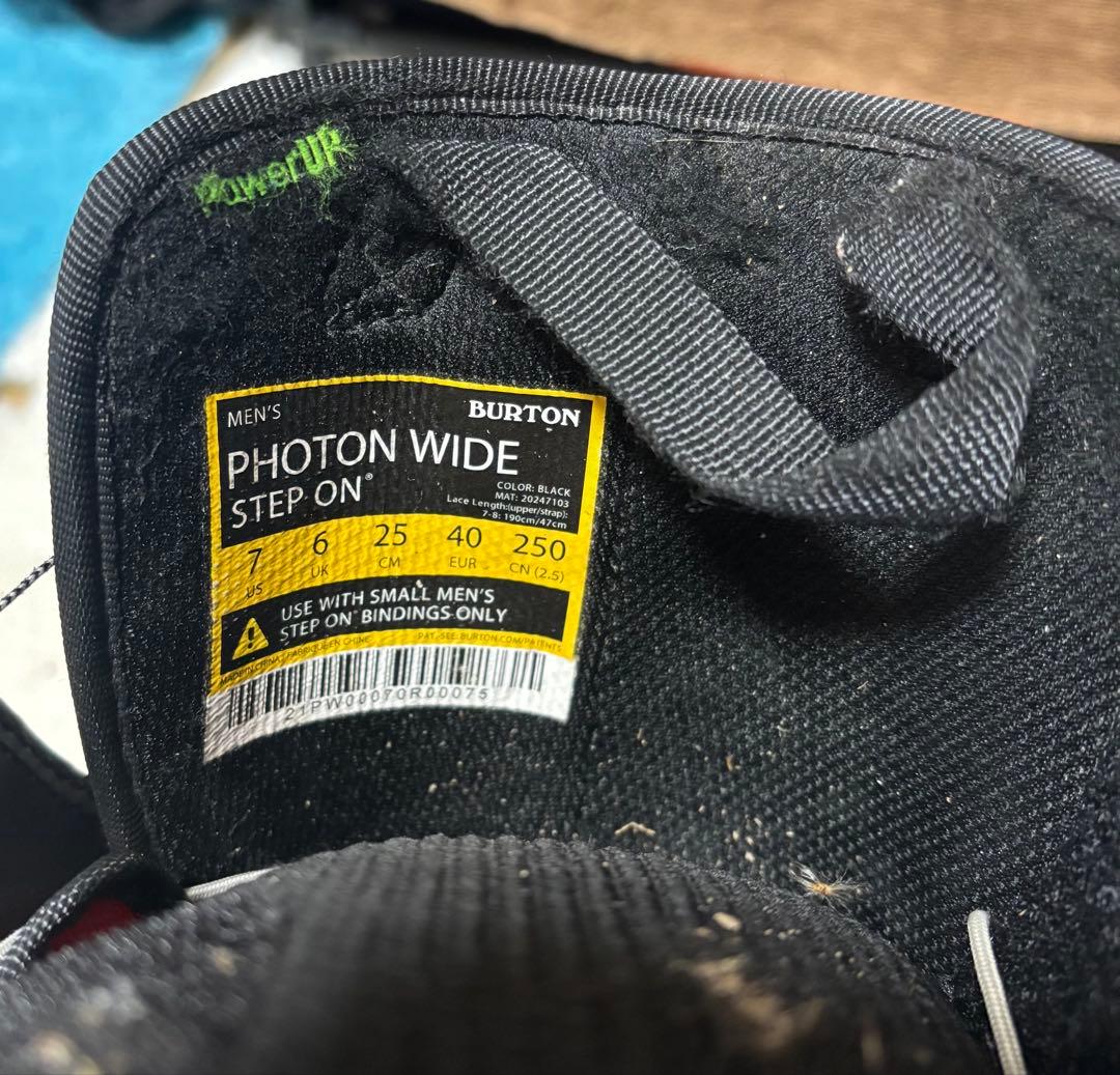 BURTON ステップオンブーツ・ビンディング 25.0cm